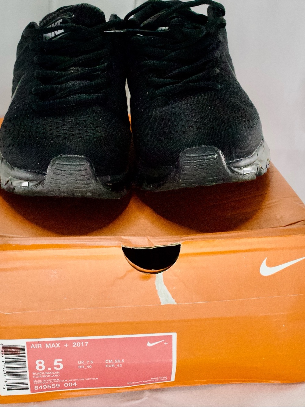 Nike Air Max 2017 all black